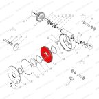  Шестерня редуктора V-57,V-57A мни (2)