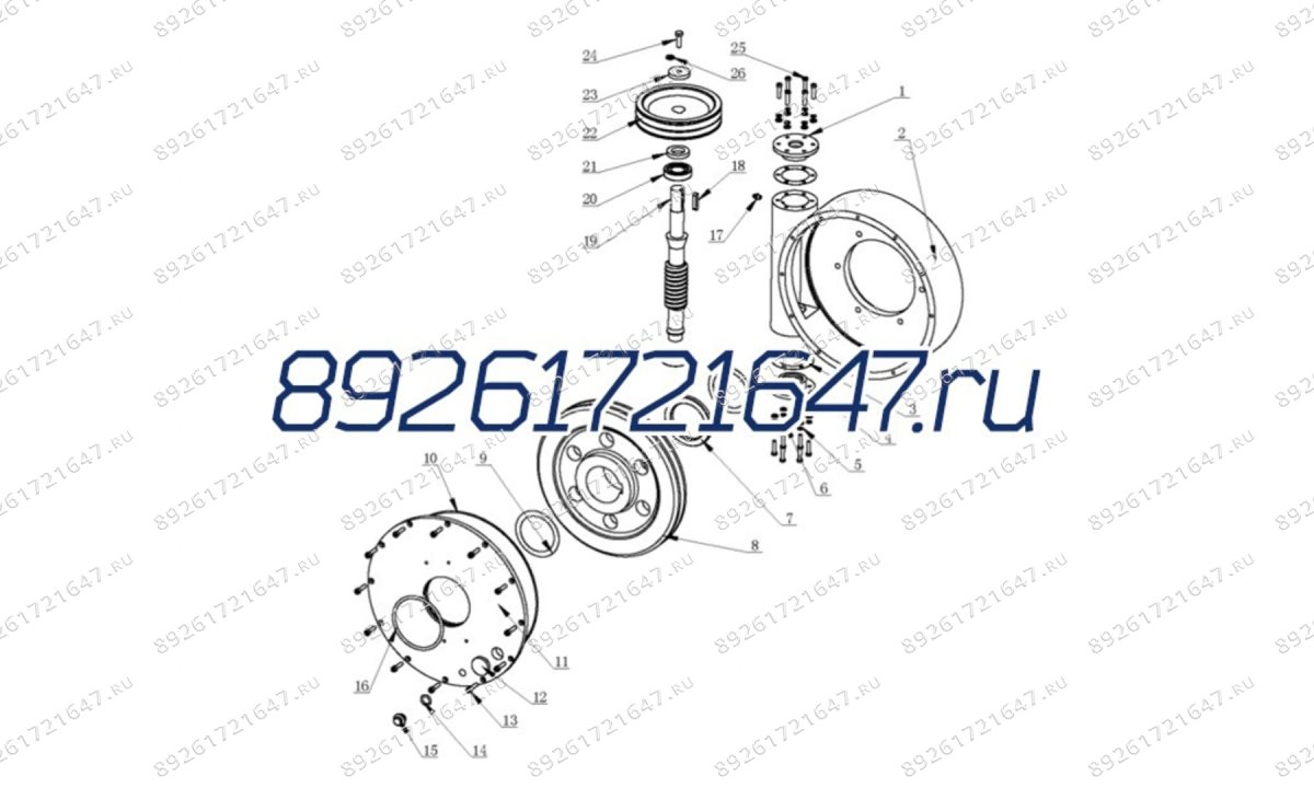  Шайба герметизирующая W42x25x7 (0)