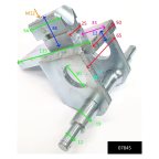  C2110121 салазки с осью мни (0)
