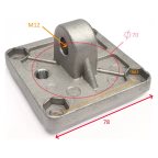  C-13-024-001 ЗАДНИЙ ФЛАНЕЦ(ф70мм.. подстольный цил мни (0)