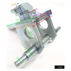  I211011210 Салазки с осью (GT-201A) мни (0)