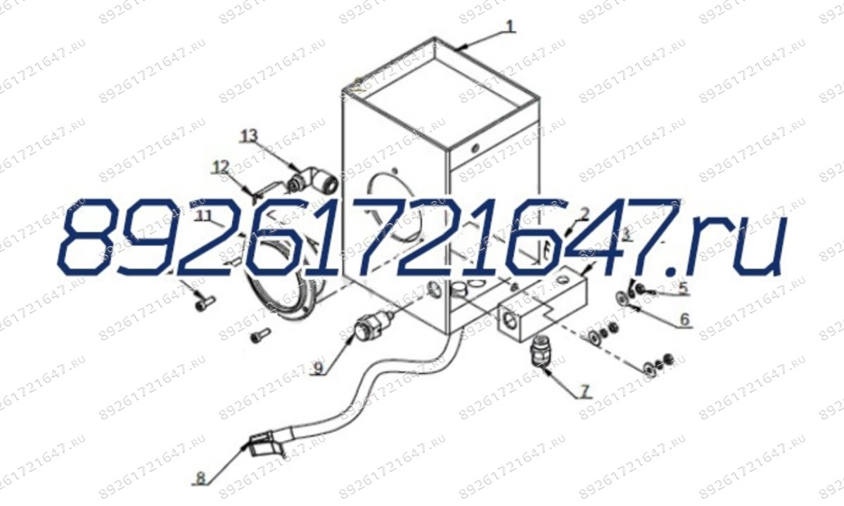  Соединитель GI/8-8 и 1850 334 в деталировке 1820 замена *340.2_1820_1850 (0)