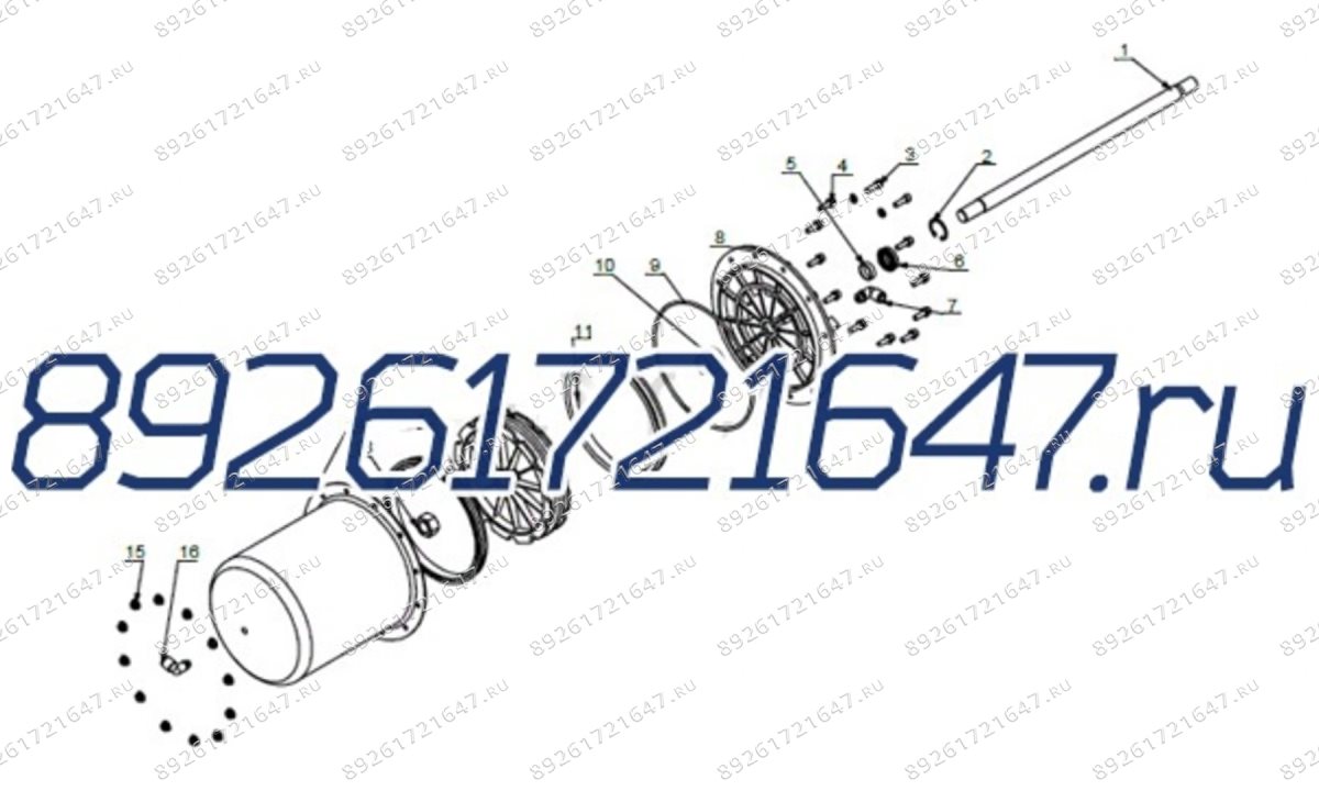  Винт M6X20-N (0)