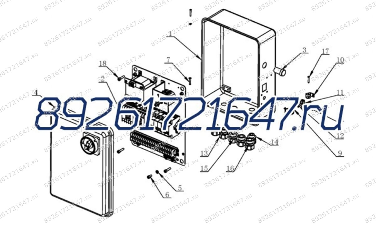  Ввод кабельный M18х1.5 (0)