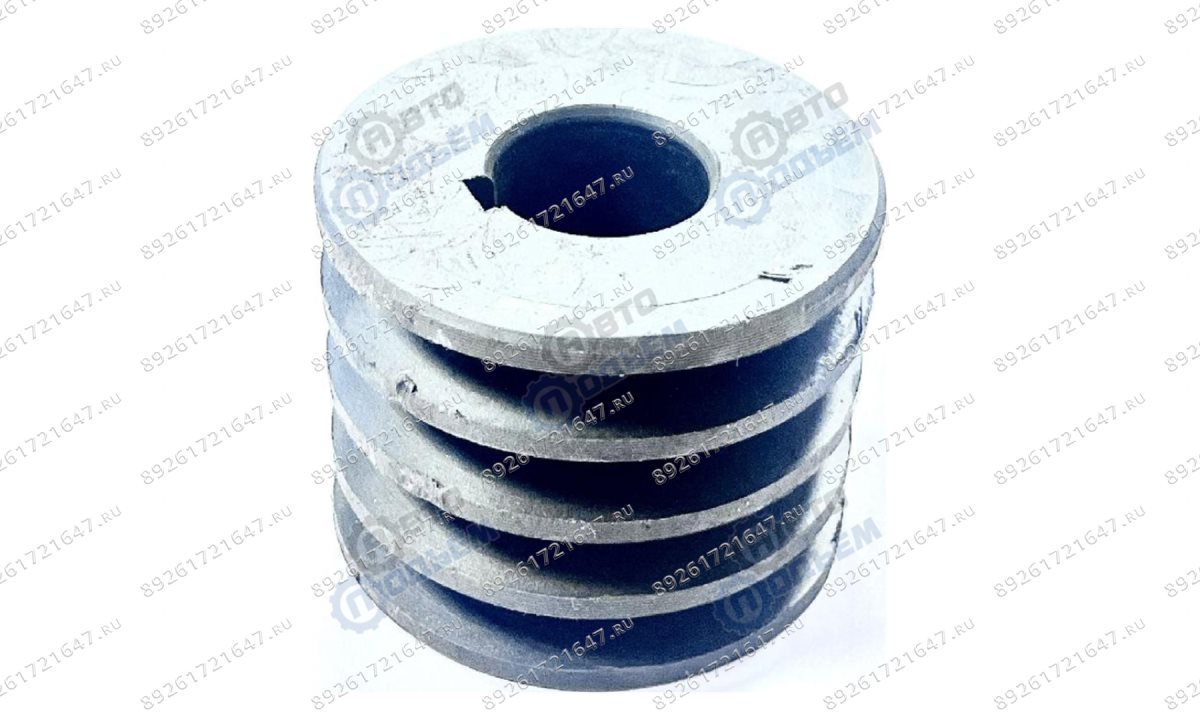  Шкив под 4 ремня на эл двигатель от подъёмника П1-01МН Дарз Оригинал (1)