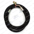  Шланг РВД высокого давления на подъёмник Т4 L=2850  межстоечный (Z-образный) Tr14х1,5 мни (0)