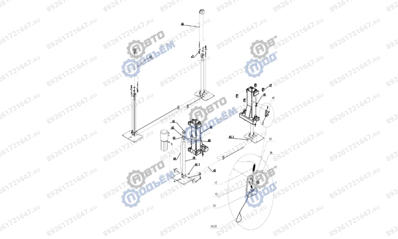 TPF4-400-05-00М Лапа задняя фото