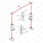 Трос синхронизации 8×10250 V2-4L, V2-4LH, V2-4LB фото