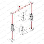  Трос синхронизации 8×10250 V2-4L, V2-4LH, V2-4LB мни (4)