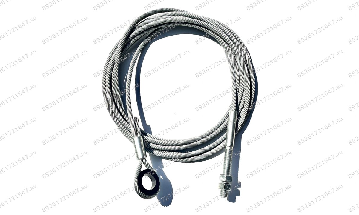  Трос для подъёмника изготовление на заказ с опресовкой законцовок по краям (1)