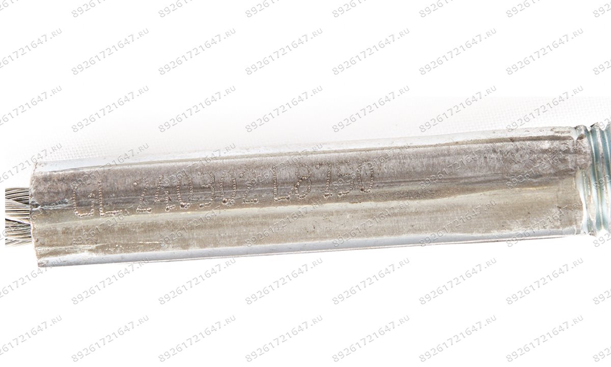  Трос синхронизации 8×8750 Т4, T4H, T4B (Steel Rope 8750) - запчасть на подъемник автомобильный гидравлический двухстоечный ROSSVIK. (1)