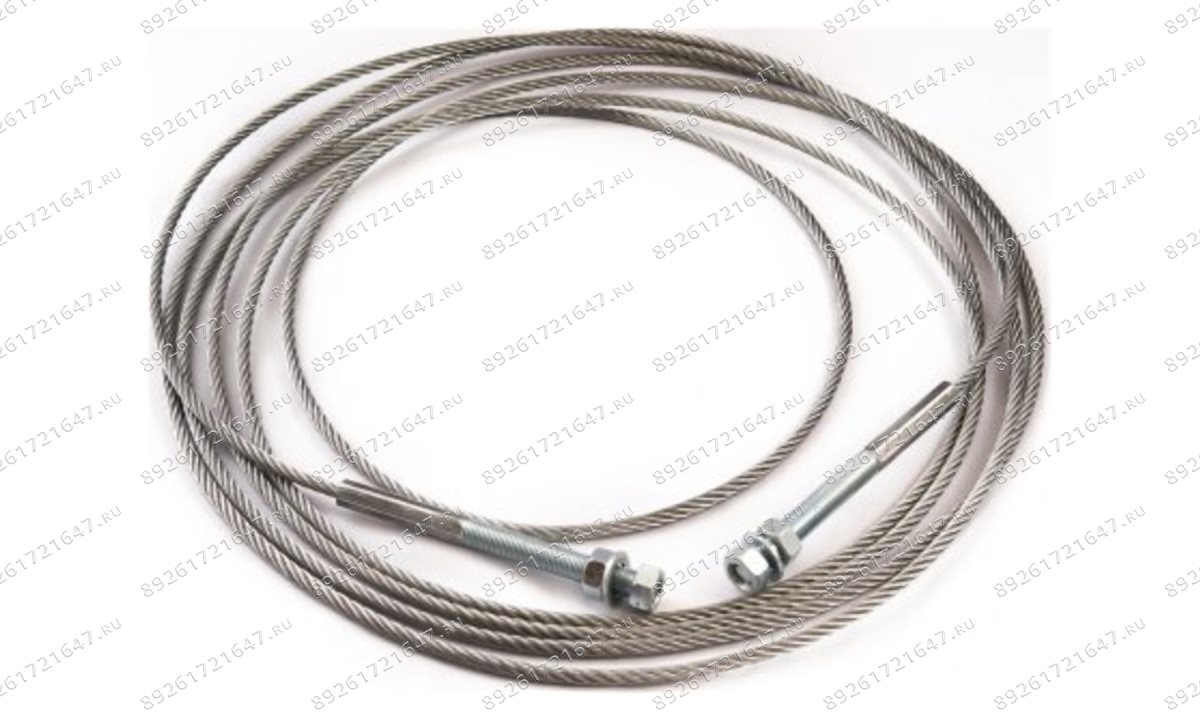  Трос синхронизации 8×8750 Т4, T4H, T4B (Steel Rope 8750) - запчасть на подъемник автомобильный гидравлический двухстоечный ROSSVIK. (0)