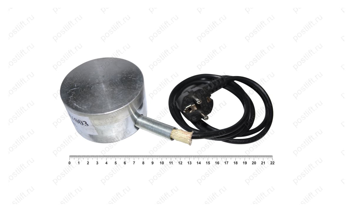  Головка алюминиевая нагревательная нижняя  для NV003 / downside heating device (0)