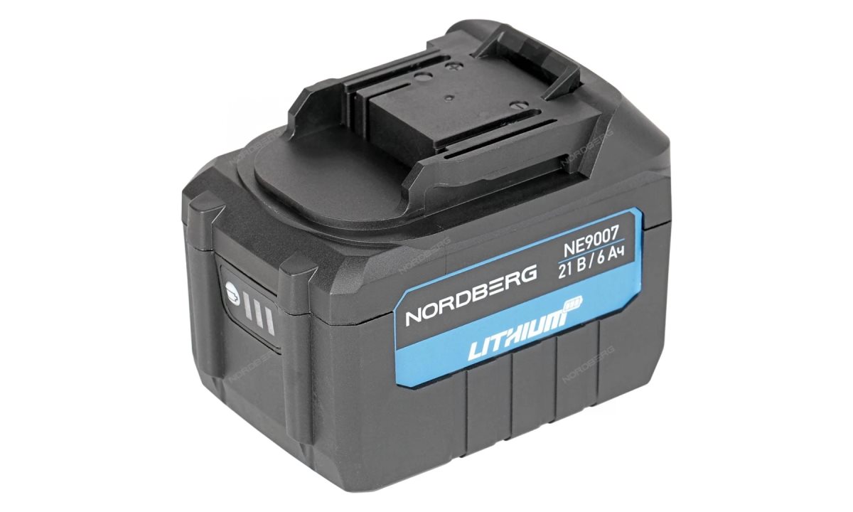  Аккумулятор, Li-ion, 21 В, 6 Ач для NE808K, NE812K NORDBERG NE9007 (1)