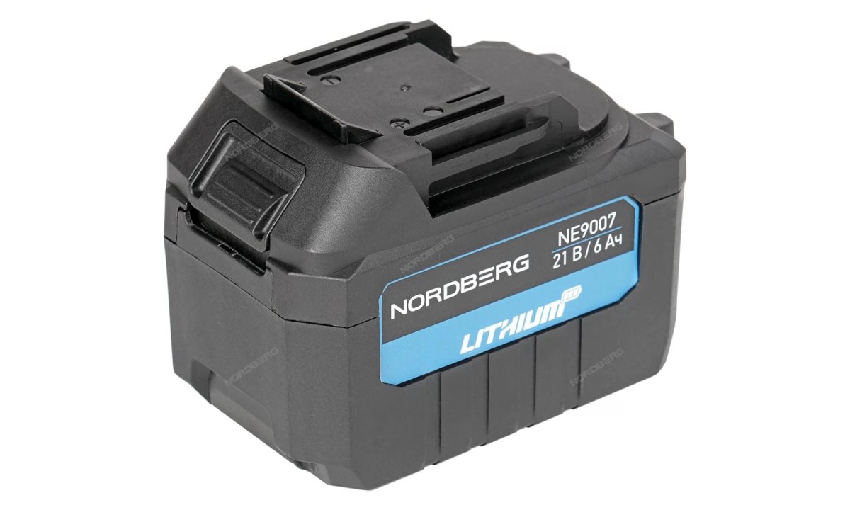  Аккумулятор, Li-ion, 21 В, 6 Ач для NE808K, NE812K NORDBERG NE9007 (0)