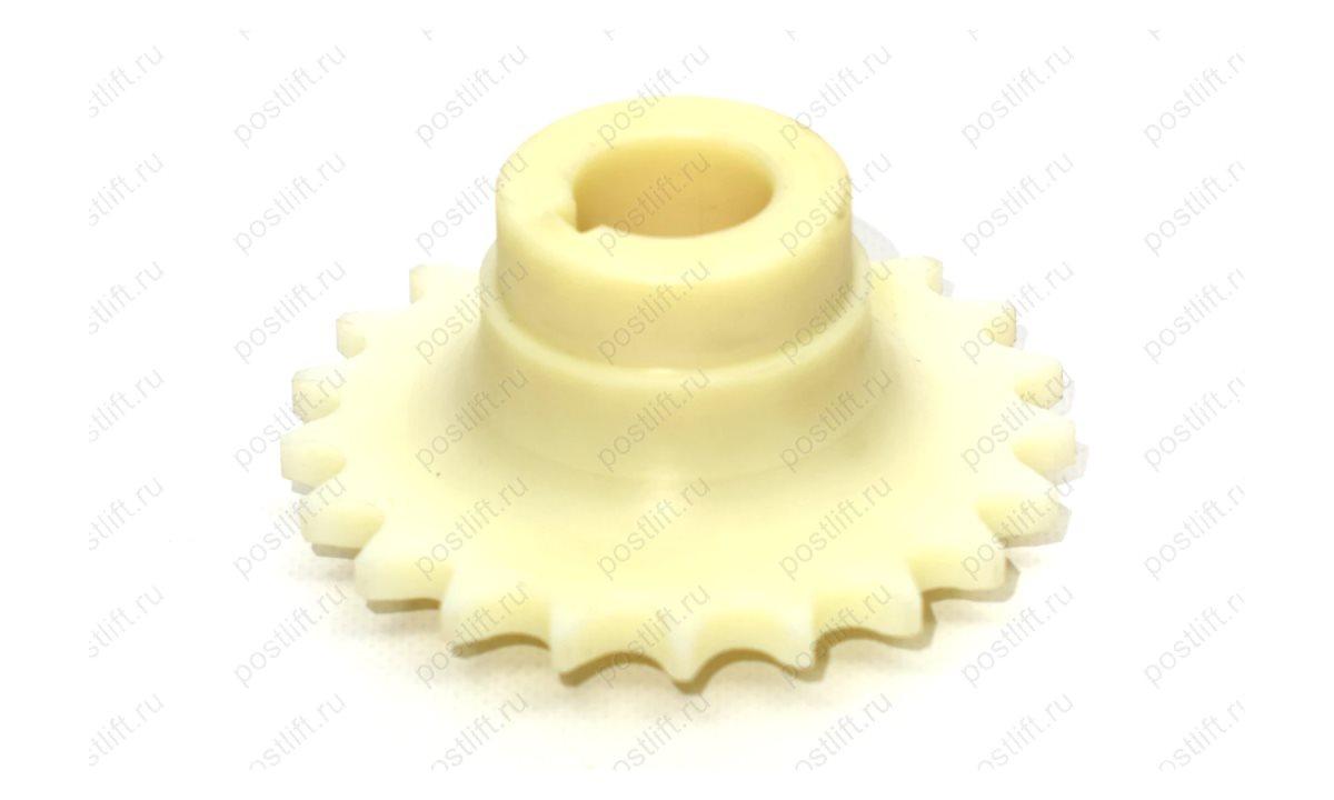  Звездочка для подъёмника  П178 ФОРМЗ Глазов (внутр. D=28 мм, 21 зуб,) полиамид (1)