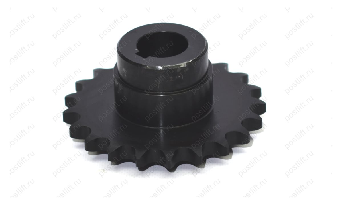  Звездочка для подъёмника ФОРМЗ П178Д Глазов (внутр. D=28 мм, 21 зуб,) сталь (0)