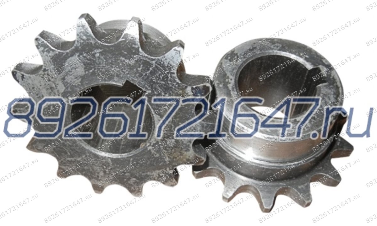  Звездочка для подъёмника ФОРМЗ П180Е Глазов (внутр. D 30 мм, 14 зуб,) стальная (0)