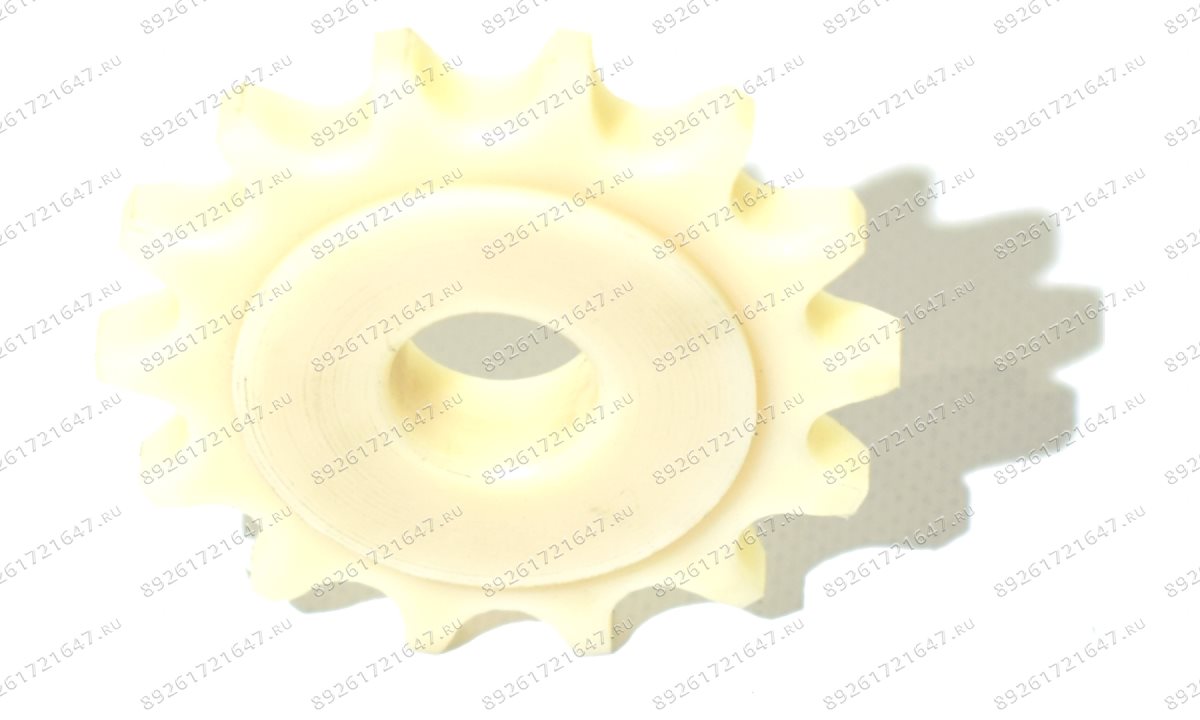  Звездочка натяжная для подъёмника ФОРМЗ П178  (внутр. D= 20 мм, 14 зуб,) полиамидная (1)